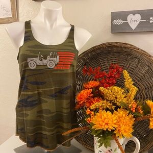 Jeep girl camo tank!